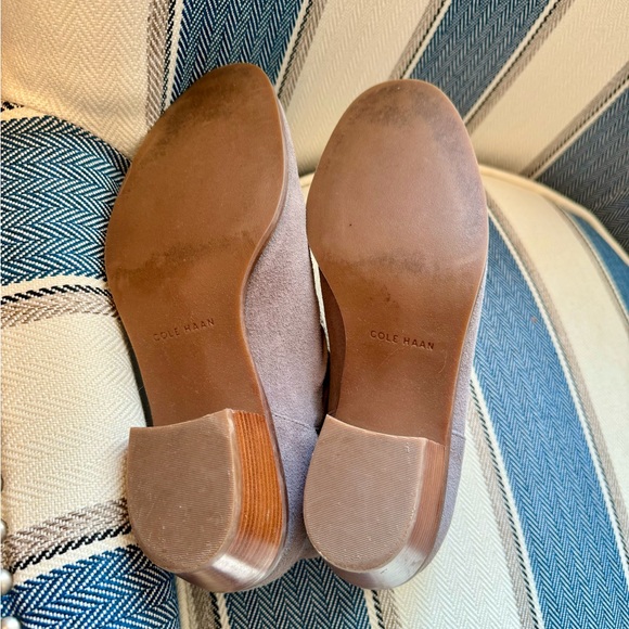 Cole Haan Grey Suede Ankle Boots Size 8.5. - Picture 8 of 8
